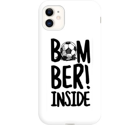 Cover Apple iPhone 11 BOMBER INSIDE Trasparent Border