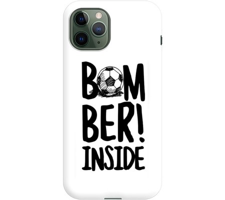 Cover Apple iPhone 11 pro BOMBER INSIDE Trasparent Border