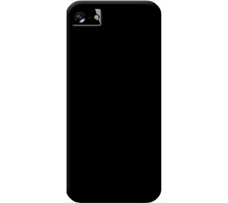 Cover Apple iPhone 5 BLACK Trasparent Border