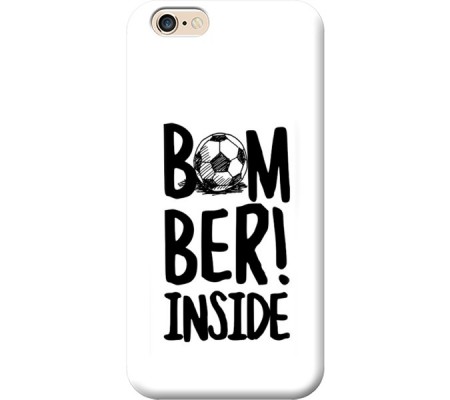 Cover Apple iPhone 6 BOMBER INSIDE Trasparent Border