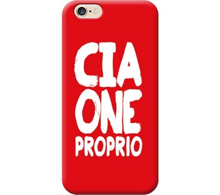 Cover Apple iPhone 6 CIAONE PROPRIO Black Border