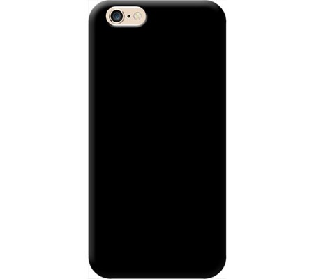 Cover Apple iPhone 6 BLACK Trasparent Border