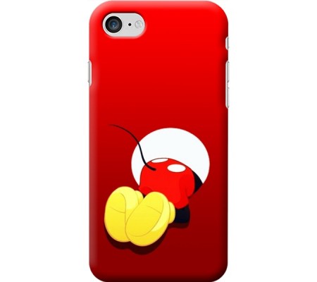 Cover Apple iPhone 7 BACK TOPOLINO MIKEY MOUSE Trasparent Border