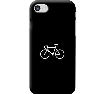 Cover Apple iPhone 7 BICYCLE Trasparent Border