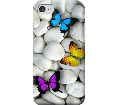 Cover Apple iPhone 7 BUTTERFLY Black Border
