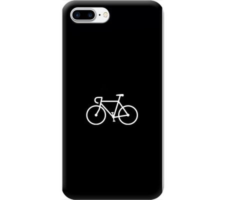 Cover Apple iPhone 7 plus BICYCLE Trasparent Border