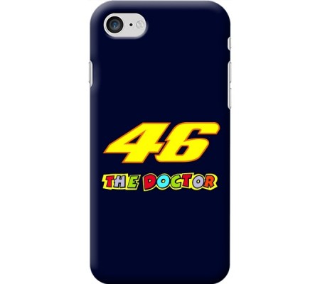 Cover Apple iPhone 7 VALENTINO ROSSI THE DOCTOR 46 Black Border