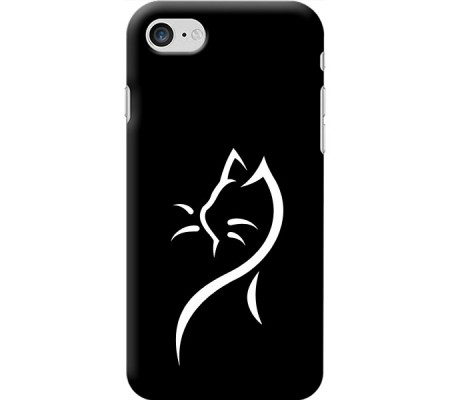 Cover Apple iPhone 8 CAT Black Border