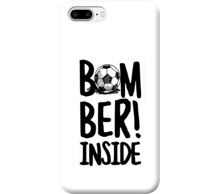 Cover Apple iPhone 8 plus BOMBER INSIDE Trasparent Border
