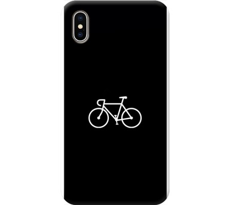 Cover Apple iPhone XS BICYCLE Trasparent Border