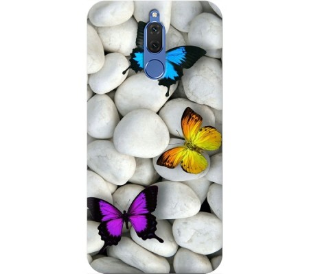 Cover Huawei Mate 10 Lite BUTTERFLY Black Border