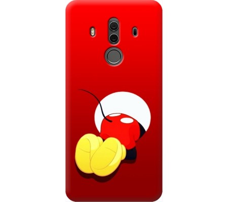 Cover Huawei Mate 10 Pro BACK TOPOLINO MIKEY MOUSE Trasparent Border