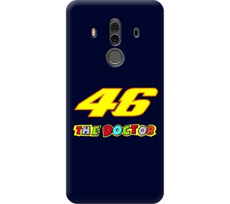 Cover Huawei Mate 10 Pro VALENTINO ROSSI THE DOCTOR 46 Trasparent Border