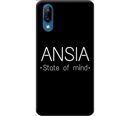 Cover Huawei P20 ANSIA STATE OF MIND Black Border