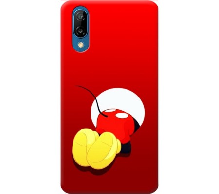 Cover Huawei P20 BACK TOPOLINO MIKEY MOUSE Trasparent Border