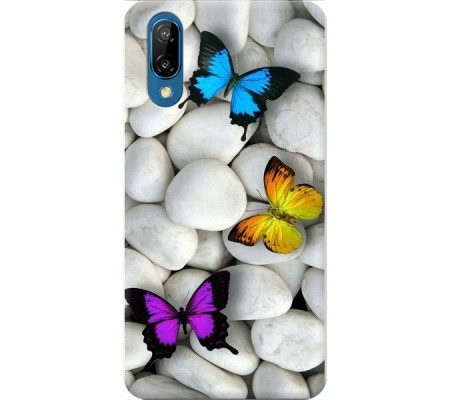 Cover Huawei P20 BUTTERFLY Trasparent Border