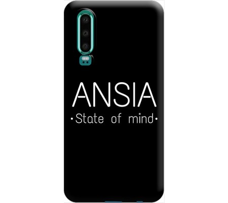 Cover Huawei P30 ANSIA STATE OF MIND Trasparent Border