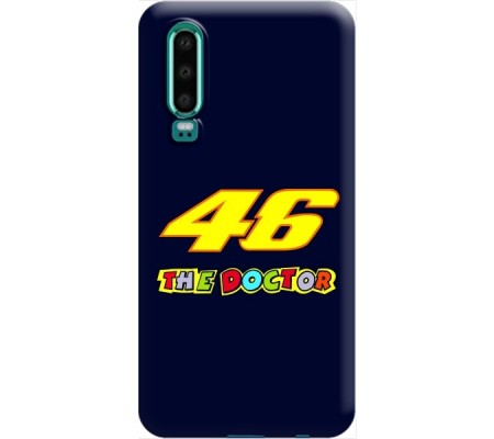 Cover Huawei P30 VALENTINO ROSSI THE DOCTOR 46 Black Border