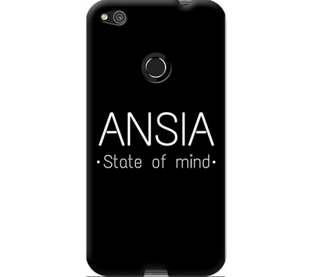 Cover Huawei P8 LITE 2017 ANSIA STATE OF MIND Black Border