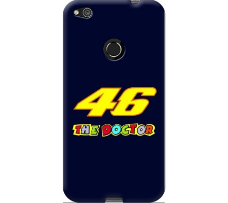 Cover Huawei P8 LITE 2017 VALENTINO ROSSI THE DOCTOR 46 Black Border