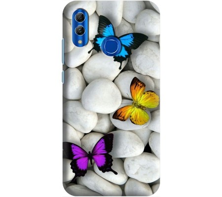 Cover Huawei PSMART 2019 BUTTERFLY Trasparent Border