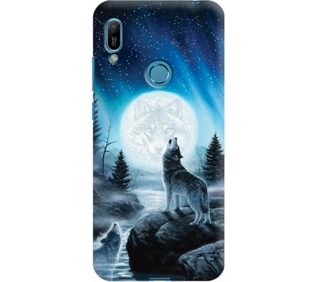Cover Huawei Y6S 2020 WOLF Black Border