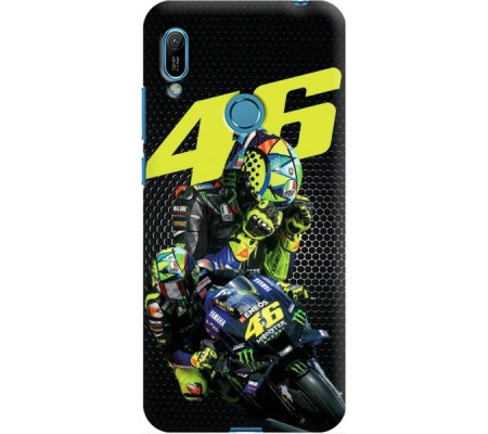 Cover Huawei Y6S 2020 VALENTINO ROSSI 46 Black Border
