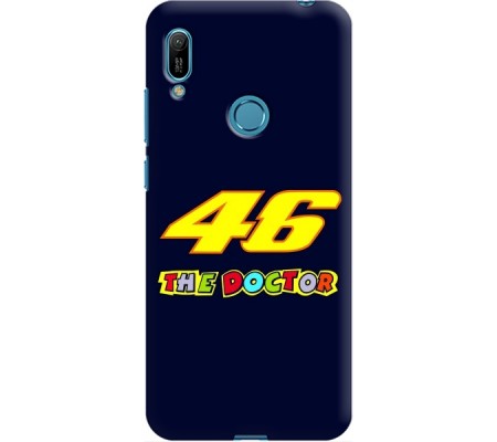 Cover Huawei Y6S 2020 VALENTINO ROSSI THE DOCTOR 46 Black Border