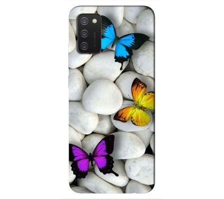 Cover Samsung A02S BUTTERFLY Black Border