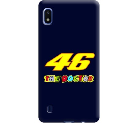 Cover Samsung A10 VALENTINO ROSSI THE DOCTOR 46 Trasparent Border