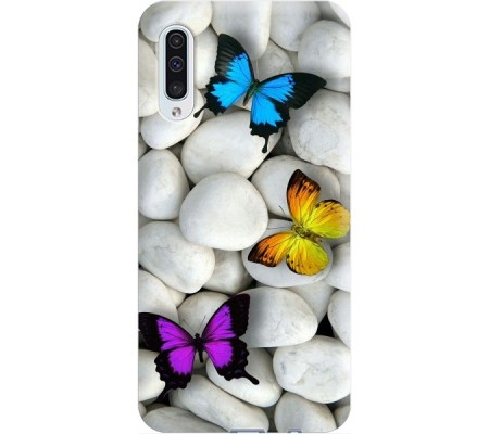 Cover Samsung A30S BUTTERFLY Trasparent Border