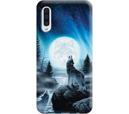 Cover Samsung A30S WOLF Black Border