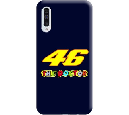 Cover Samsung A50 VALENTINO ROSSI THE DOCTOR 46 Trasparent Border