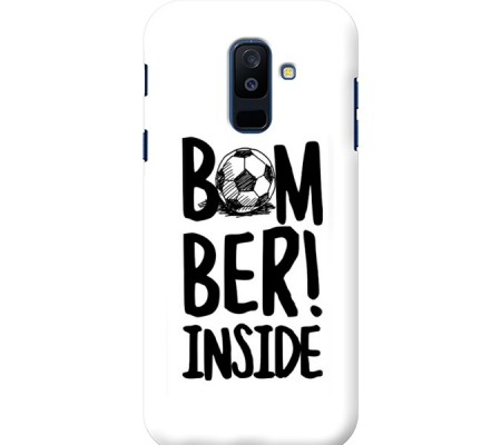 Cover Samsung A6 2018 BOMBER INSIDE Black Border