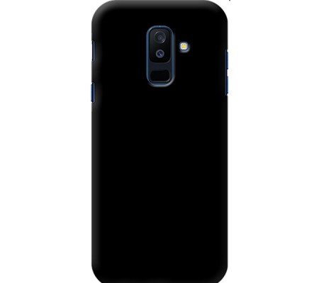 Cover Samsung A6 2018 BLACK Trasparent Border
