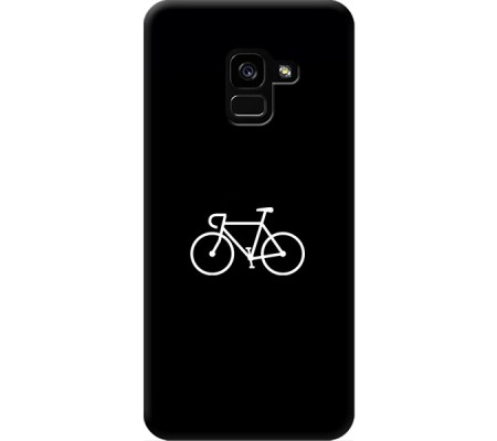 Cover Samsung A8 2018 BICYCLE Black Border