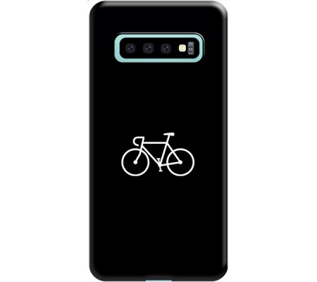 Cover Samsung Galaxy S10 Plus BICYCLE Trasparent Border