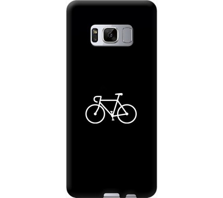 Cover Samsung Galaxy S8 Plus BICYCLE Trasparent Border