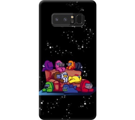 Cover Samsung NOTE 8 AMONG US Black Border